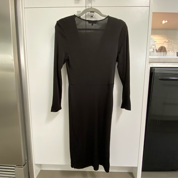 Aritzia Babaton LIKE NEW Faux Wrap Dress - Picture 3 of 13